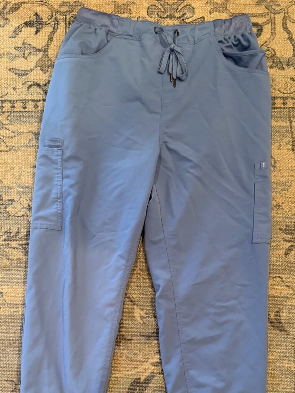 Ceil Blue Jaanuu Scrub Bottoms- 2 joggers, 1 pants
